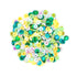 Blue & Green Craft Sequins